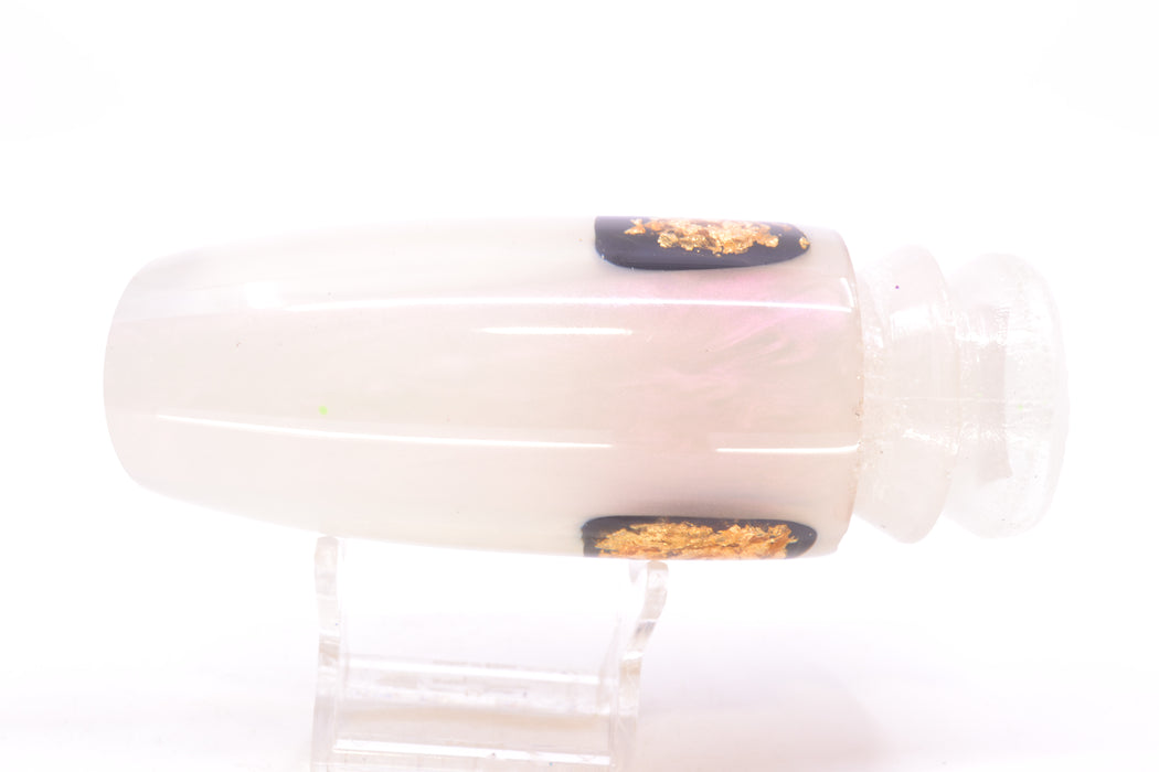 Joe Yee Lures by KEGZ Strawberry Pearl Gold Flake-Black Eyes Super Plunger 14" 7.2oz