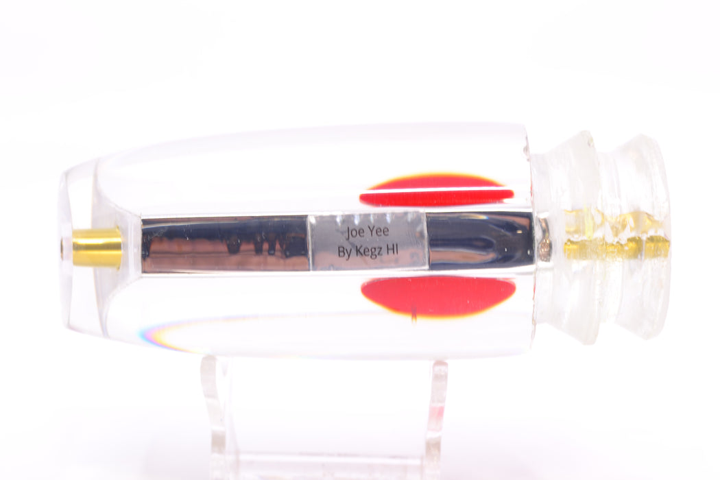 Joe Yee Lures by KEGZ Chrome Red Eyes Super Plunger 14" 7.2oz