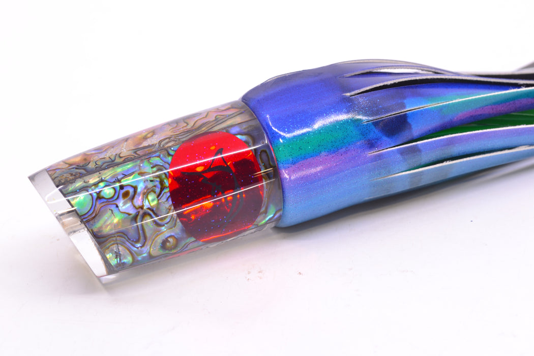 Bonze Lures Paua Shell Red Eyes Money For Nothing 12" 8.2oz FT Vinyl Blueberry