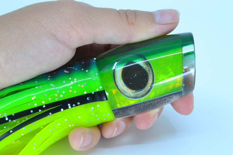 Marlin Magic Lime Green MOP Green Back Taxi Eyes Baby Ruckus 10" 6.5oz Skirted GZE