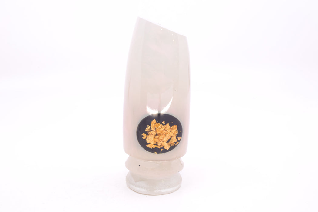 Joe Yee Lures by KEGZ Strawberry Pearl Gold Flake-Black Eyes Super Plunger 14" 7.2oz