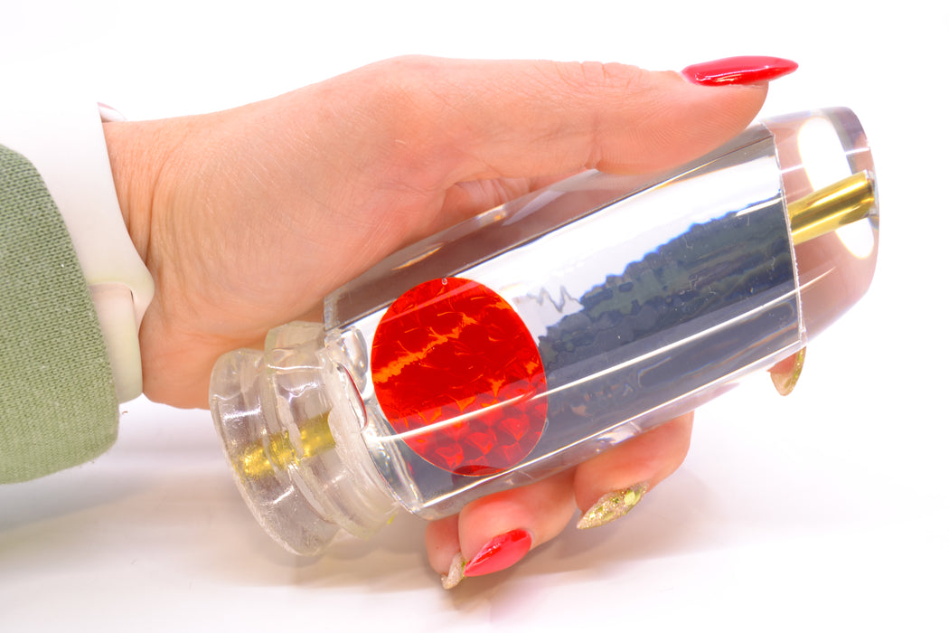 Joe Yee Lures by KEGZ Chrome Red Eyes Super Plunger 14" 7.2oz