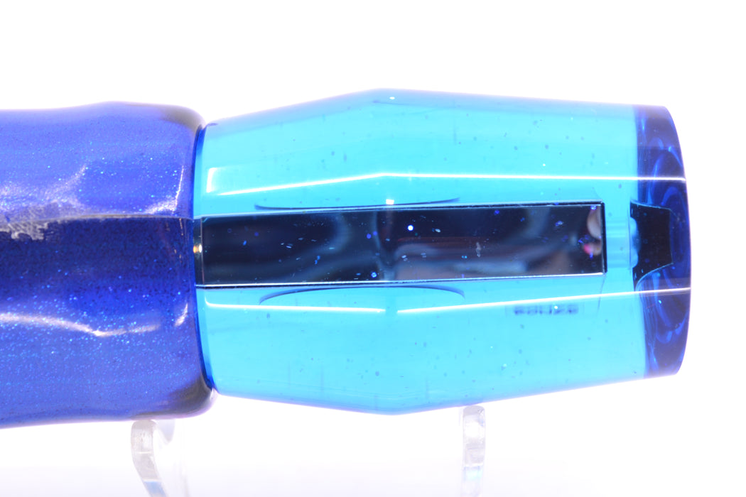 Bonze Lures Ice Blue Mirrored Red Eyes Islander 12" 7.2oz FT Vinyl Blue Dream