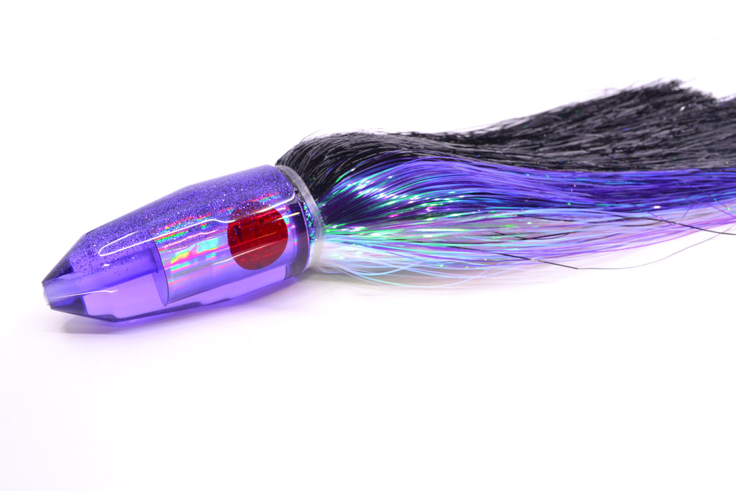 TANTRUM Lures Purple Rainbow Purple Back Large Bullet 12" 9oz EZ Flash Black-Purple-White GZE