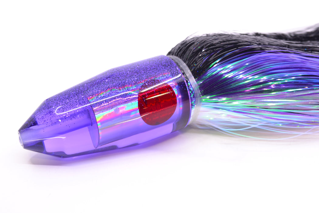 TANTRUM Lures Purple Rainbow Purple Back Large Bullet 12" 9oz EZ Flash Black-Purple-White GZE