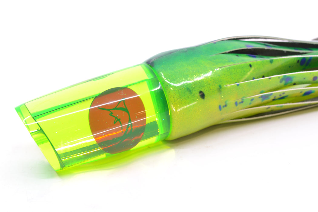 Bonze Lures Green Mirrored Red Eyes Money For Nothing 12" 8.2oz FT Vinyl Mahi