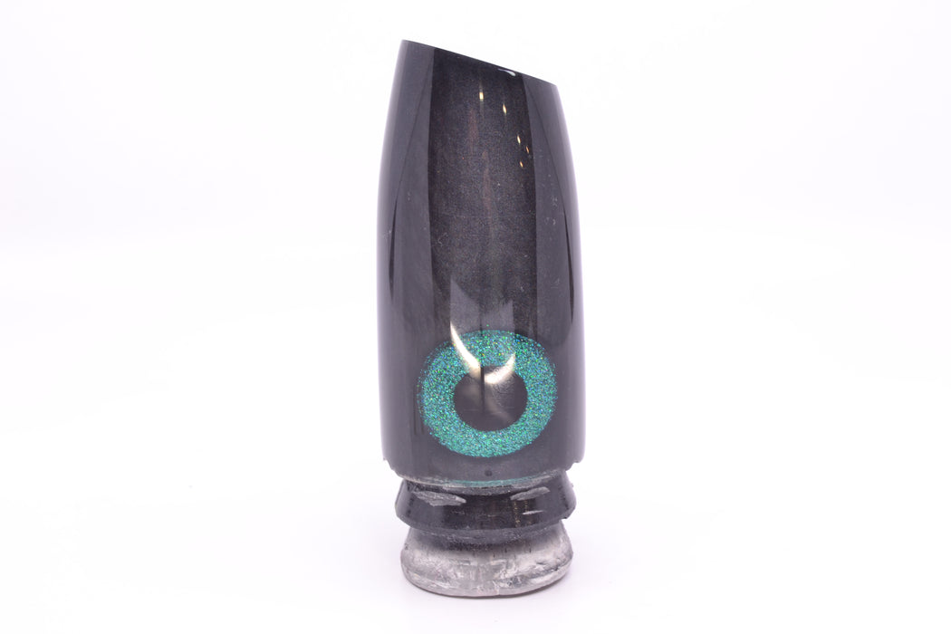 Joe Yee Lures by KEGZ Charcoal Pearl Black-Turquoise Eyes Super Plunger 14" 7.2oz