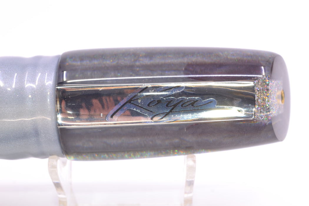 Koya Lures Clear Mirrored Gray Back Small 614 10" 6oz Skirted Root Beer-Petrolero GZE