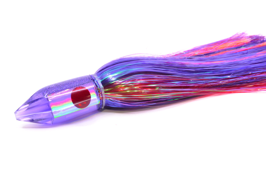 TANTRUM Lures Purple Rainbow Purple Back Medium JetPack Bullet 9" 6.4oz EZ Flash GZE