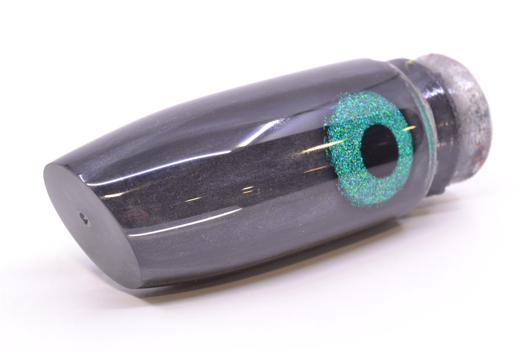 Joe Yee Lures by KEGZ Charcoal Pearl Black-Turquoise Eyes Super Plunger 14" 7.2oz