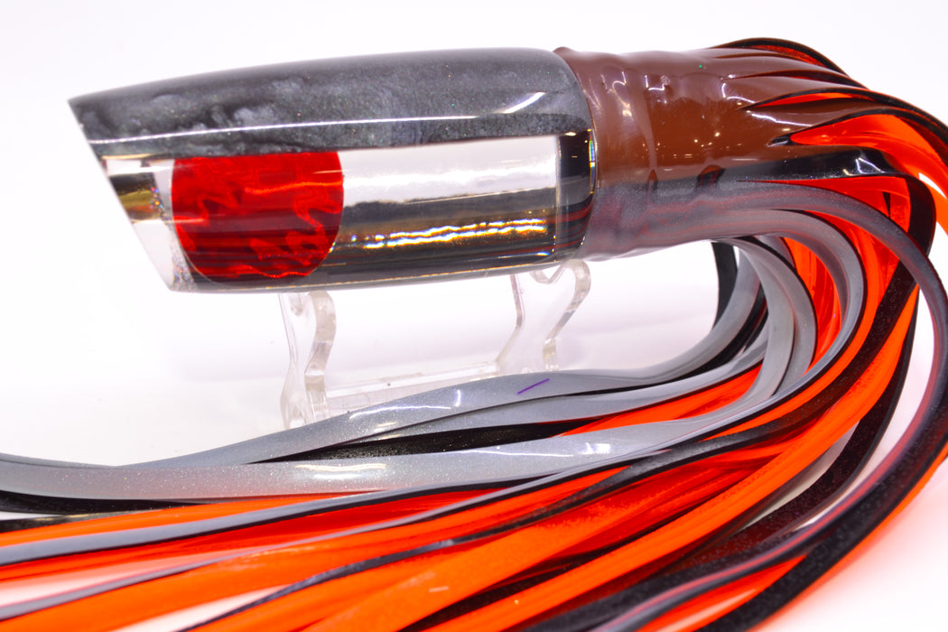 Koya Lures Clear Mirrored Gray Back Small 614 10" 6oz Skirted Root Beer-Petrolero GZE