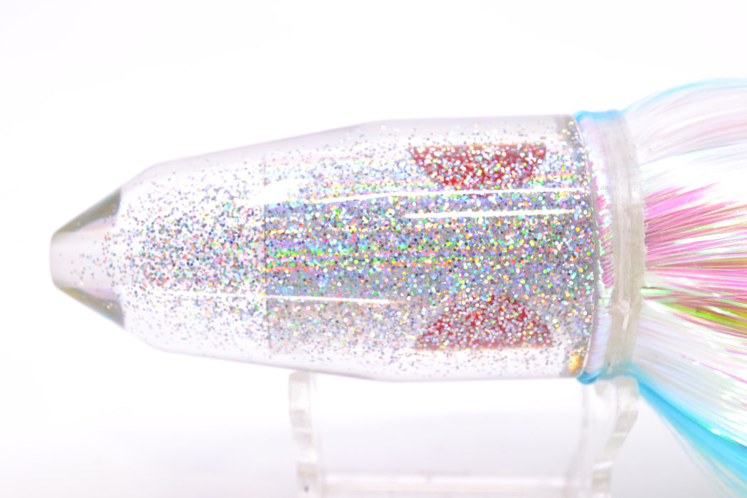 TANTRUM Lures Silver Rainbow Silver Back Large Bullet 12" 9oz EZ Flash Feathersword GZE