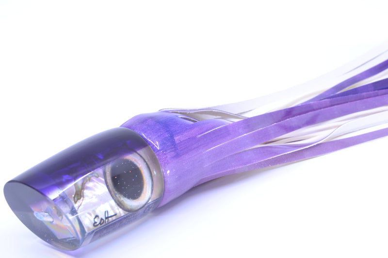 Marlin Magic White Abalone Purple Back Taxi Eyes Ruckus 12" 9oz FT Vinyl Purple Eclipse GZE