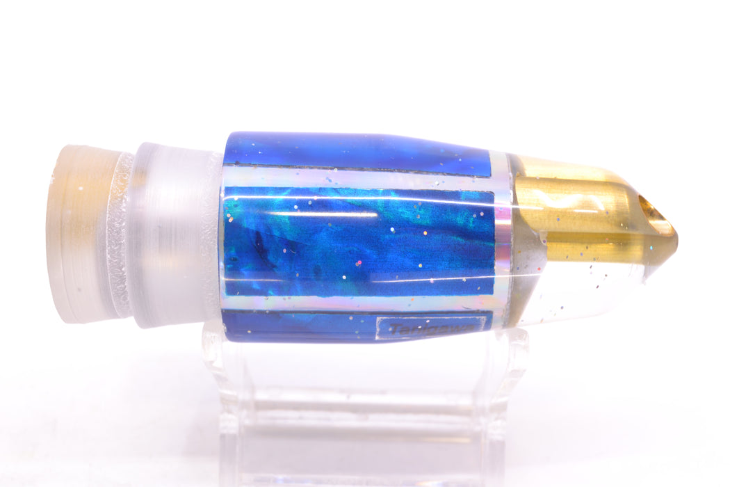 Tanigawa Lures Dark Blue MOP 2-Hole Bullet 9"+ 7.8oz