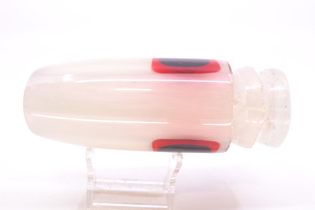 Joe Yee Lures by KEGZ Strawberry Pearl Black-Red Eyes Super Plunger 14" 7.2oz