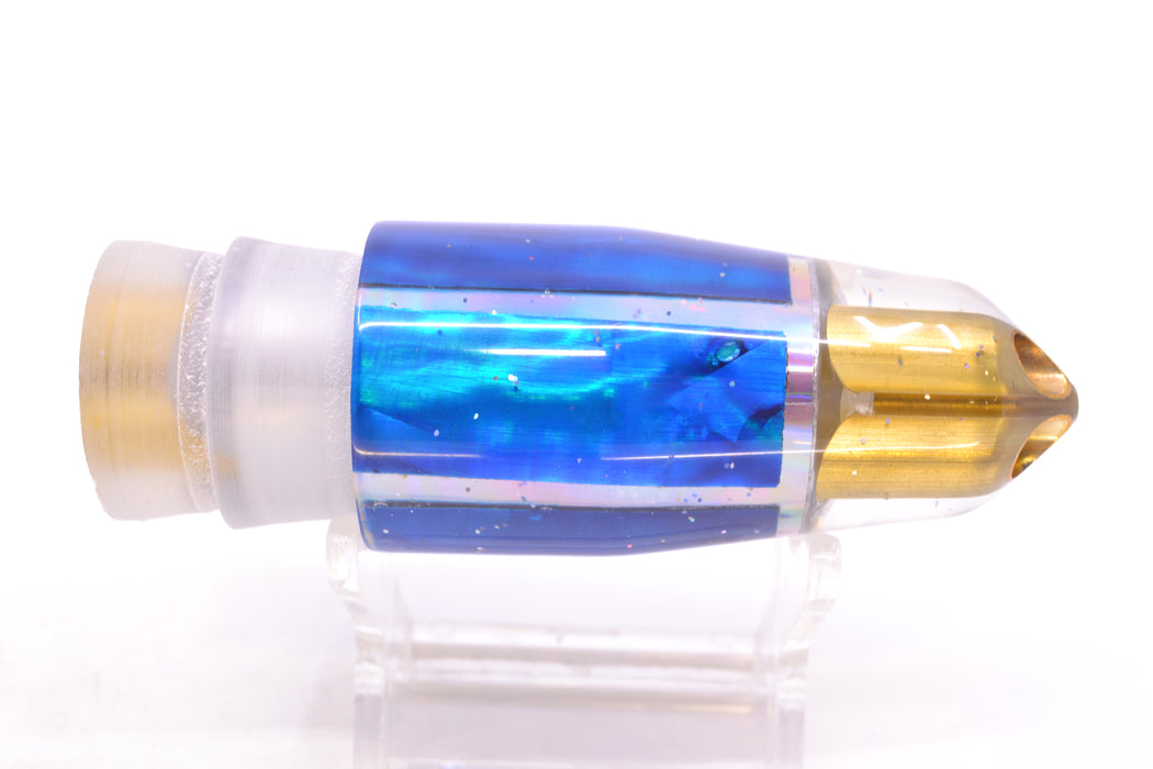 Tanigawa Lures Dark Blue MOP 2-Hole Bullet 9"+ 7.8oz