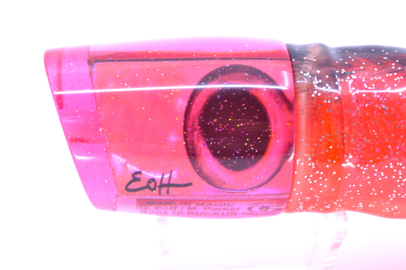 Marlin Magic Pink Awabi Taxi Eyes Ruckus 12" 11oz Skirted Root Beer-Petrolero/Pink GZE