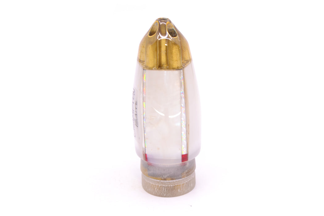 Crampton Baits Real White MOP 4-Hole Bullet 9" 5oz
