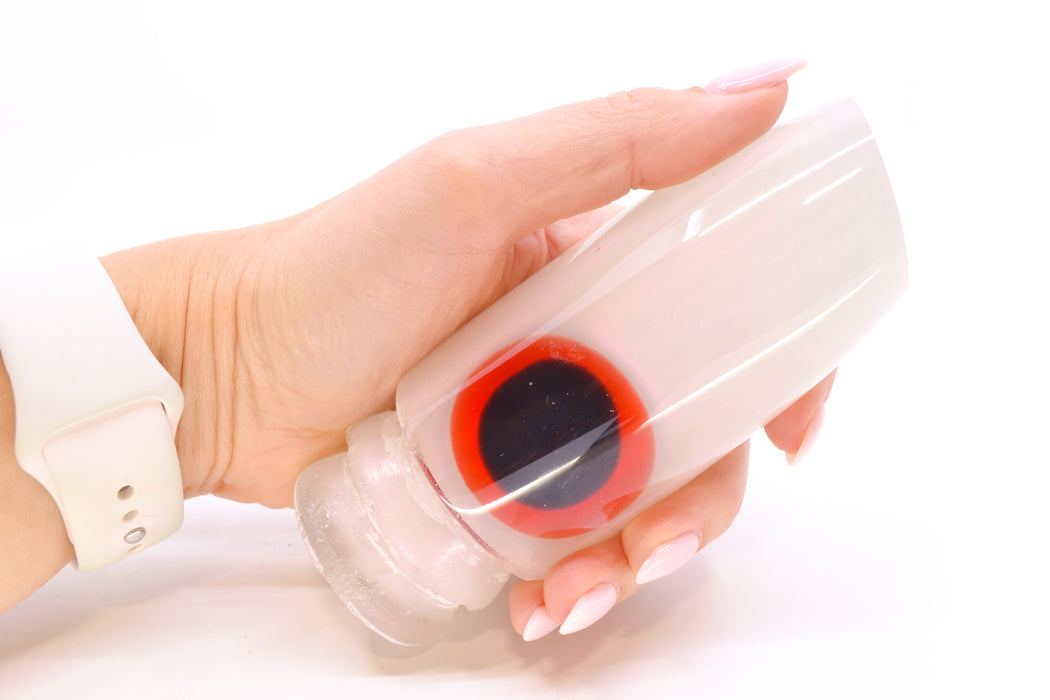 Joe Yee Lures by KEGZ Strawberry Pearl Black-Red Eyes Super Plunger 14" 7.2oz