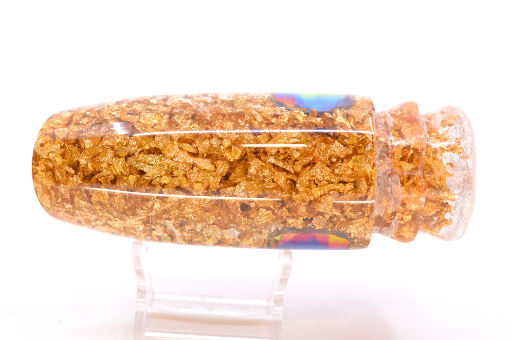 Joe Yee Lures by KEGZ Gold Flake Rainbow Jewel Eyes Super Plunger 14" 7.2oz