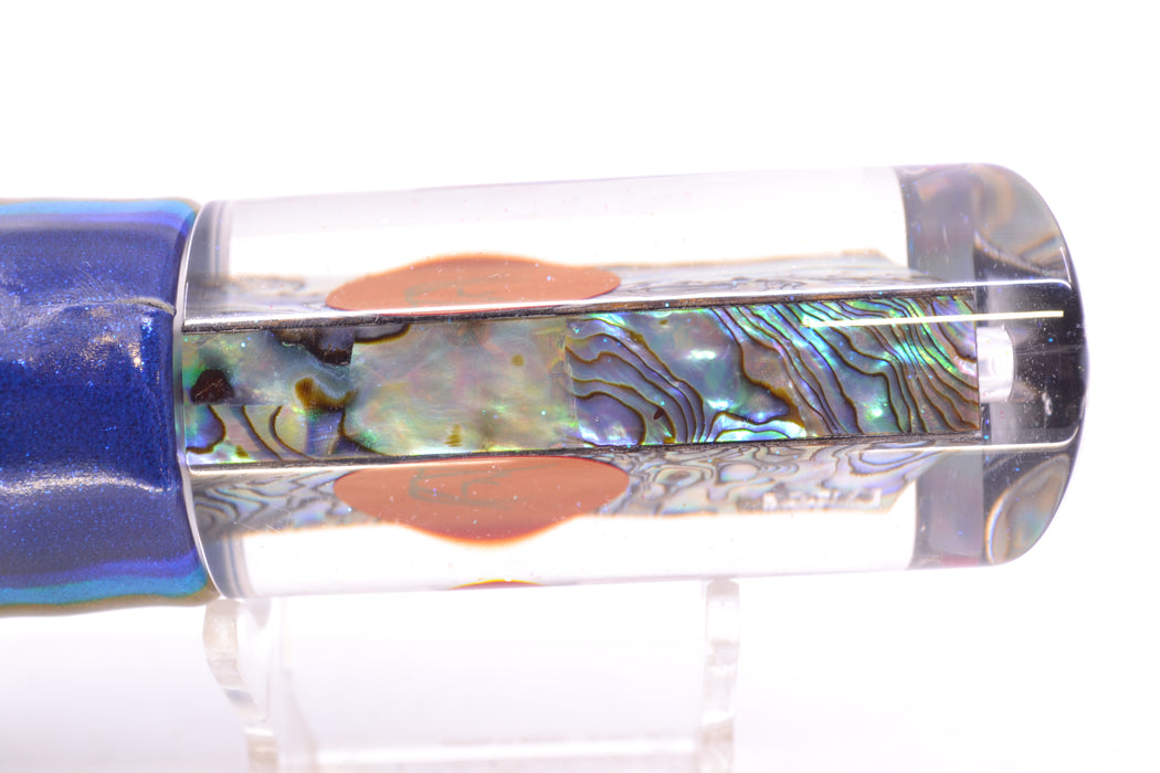 Bonze Lures Paua Shell Red Eyes Grimmel 12" 8.6oz FT Vinyl Yellowfin Tuna