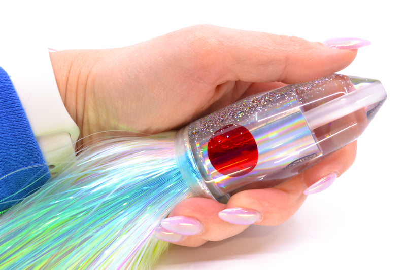TANTRUM Lures Silver Rainbow Silver Back Large Bullet 12" 9oz EZ Flash Feathersword GZE