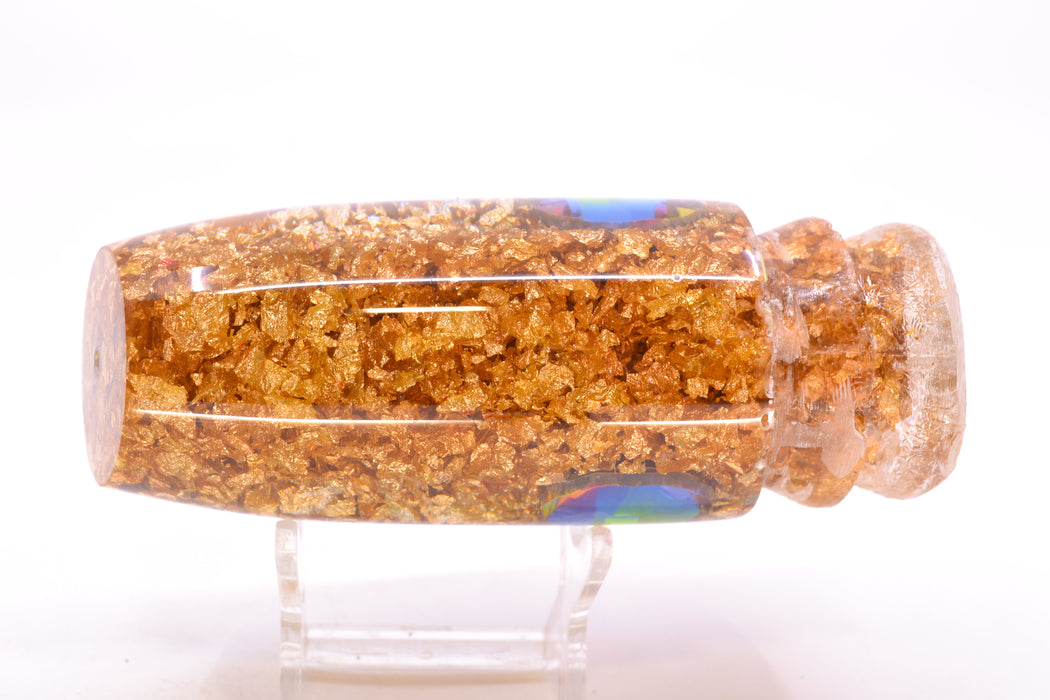 Joe Yee Lures by KEGZ Gold Flake Rainbow Jewel Eyes Super Plunger 14" 7.2oz