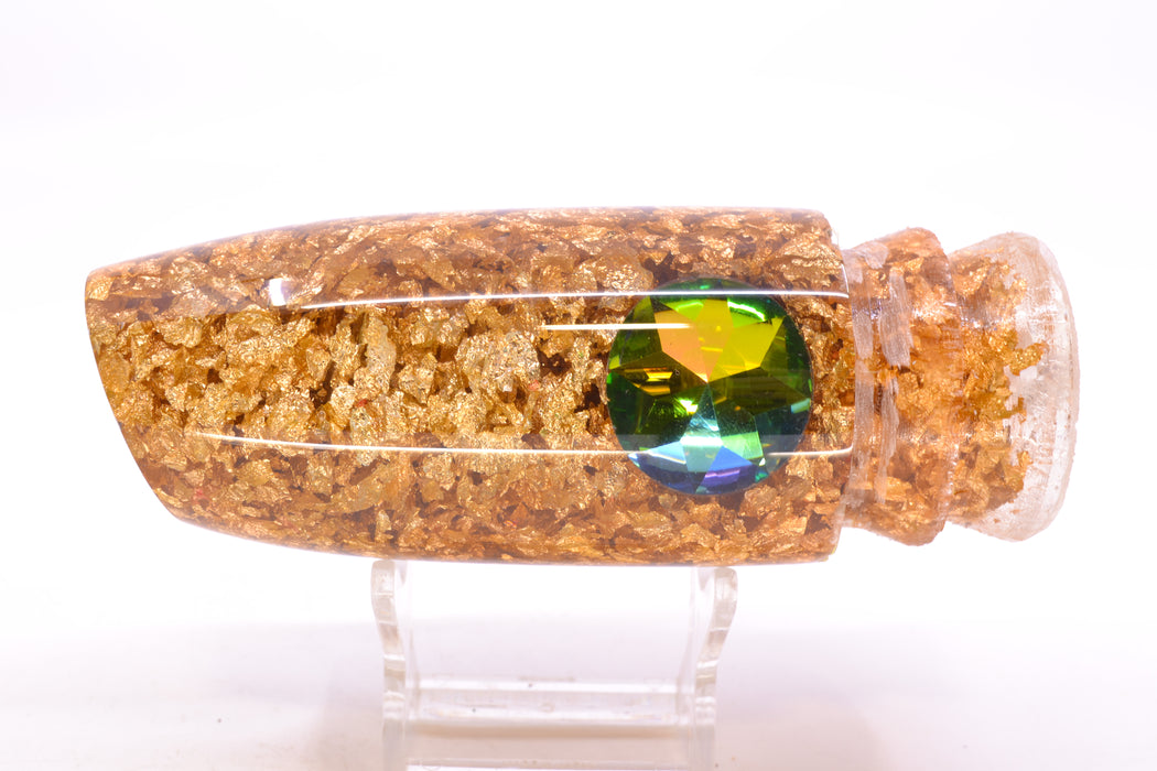 Joe Yee Lures by KEGZ Gold Flake Rainbow Jewel Eyes Super Plunger 14" 7.2oz