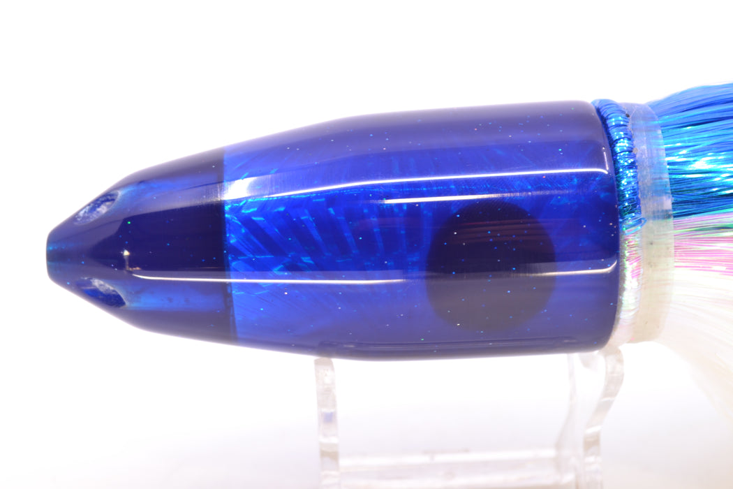 Marlin Magic Lures Blue Starburst Big Blue Jet 12" 17.5oz Strobez Blue-White/Pink-Yellow