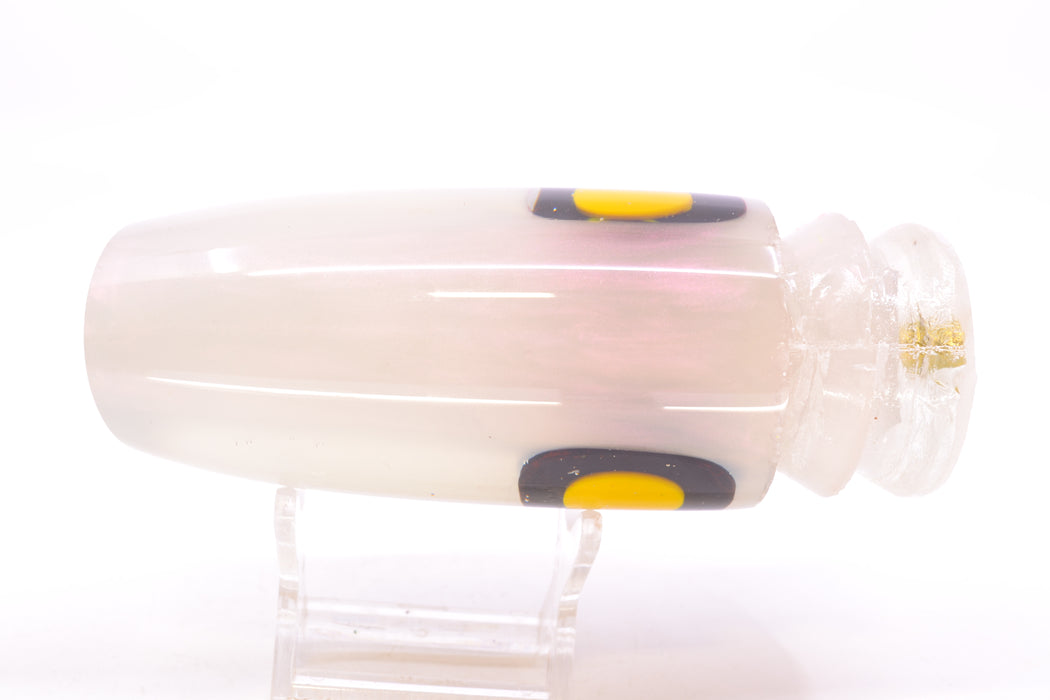 Joe Yee Lures by KEGZ Strawberry Pearl Yellow-Black Eyes Super Plunger 14" 7.2oz