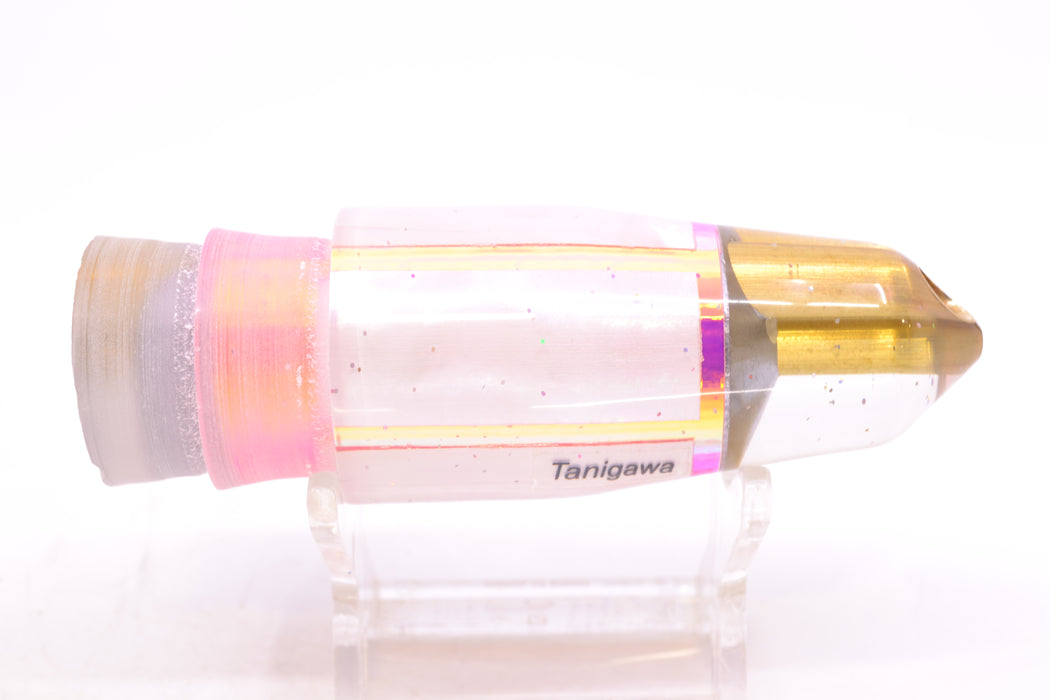 Tanigawa Lures White MOP 2-Hole Bullet 9"+ 7.8oz