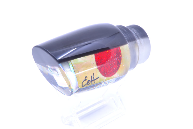 Marlin Magic Lures "Keep Dreamin" Golden MOP Black Back Red Eyes 1032# Ruckus 12" 7.2oz GZE