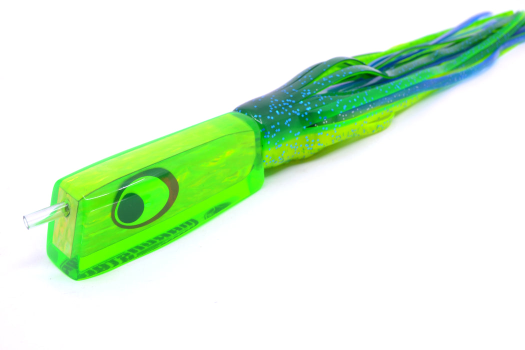 Marlinstar Green Awabi Lead Medium Tomahawk FMJ 9"+ 11.4oz Skirted Mahi GZE