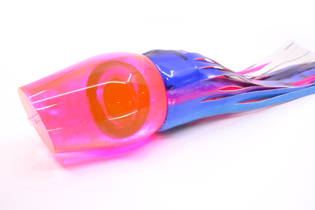 Moyes Lures Pink MOP Sumo Teaser 26.3oz FT Vinyl Blue Dream