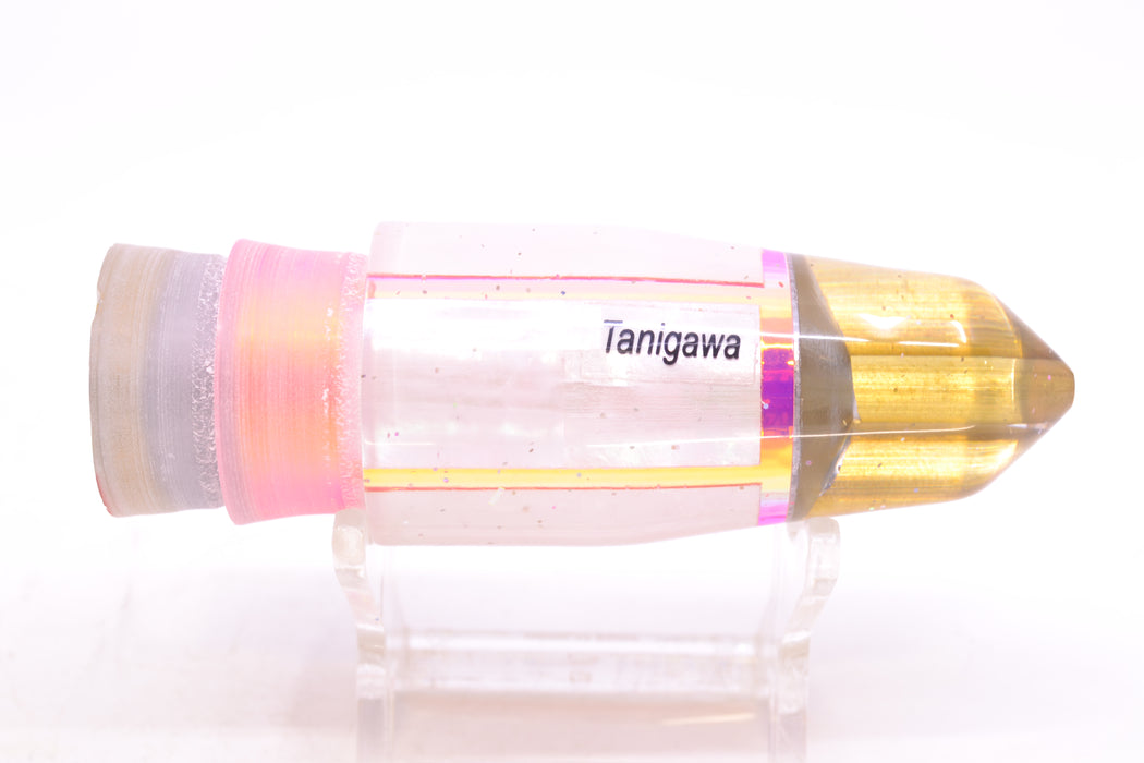 Tanigawa Lures White MOP 2-Hole Bullet 9"+ 7.8oz