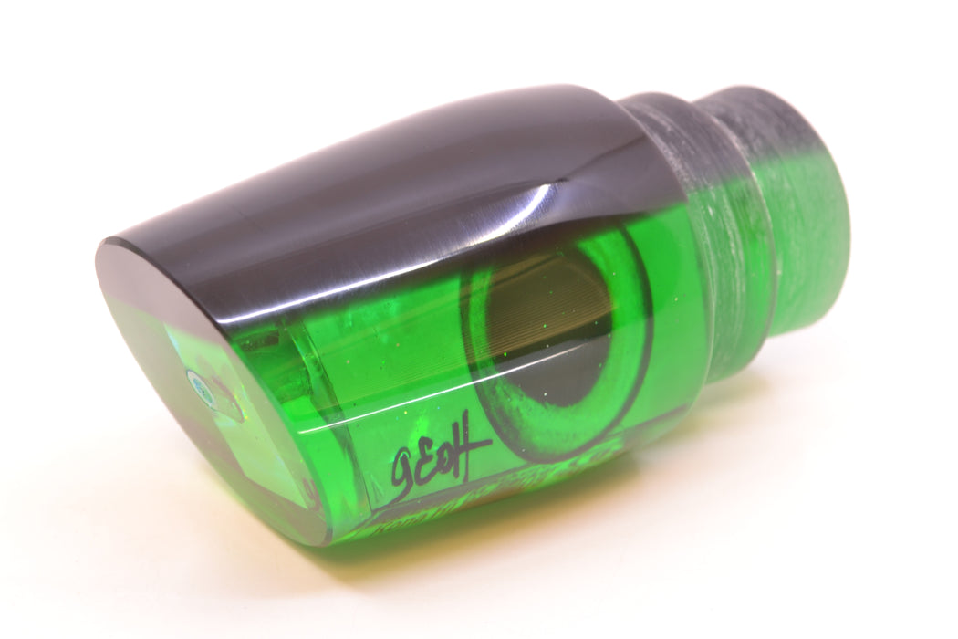 Marlin Magic Lures Green MOP Black Back Taxi Eyes Ruckus 12" 7.2oz