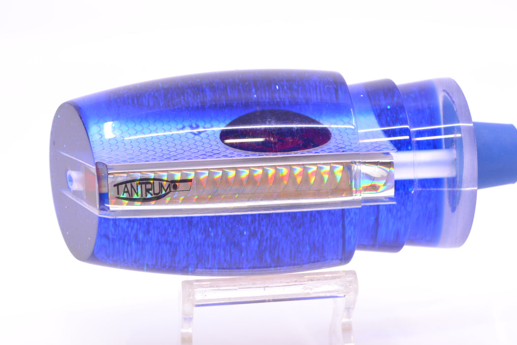 TANTRUM Lures Ice Rainbow Scale Blue Glitter Back Red Eyes XL Bandit 14" 9.7oz GZE