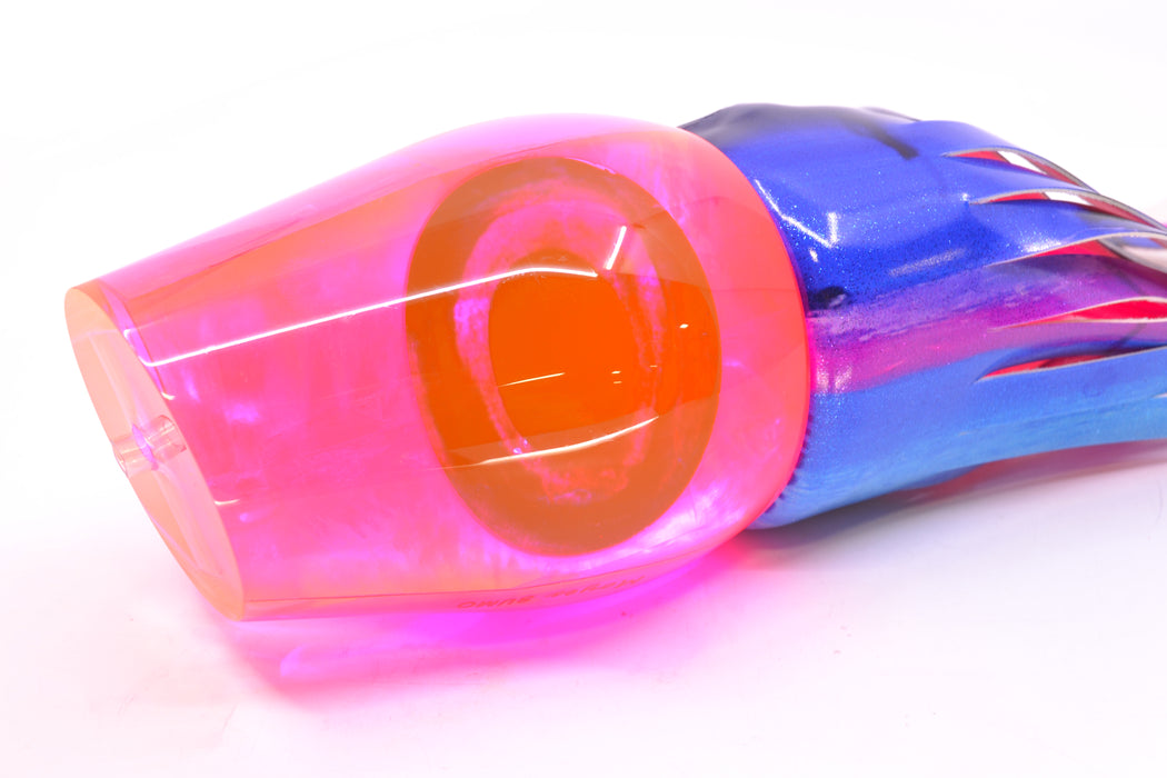 Moyes Lures Pink MOP Sumo Teaser 26.3oz FT Vinyl Blue Dream