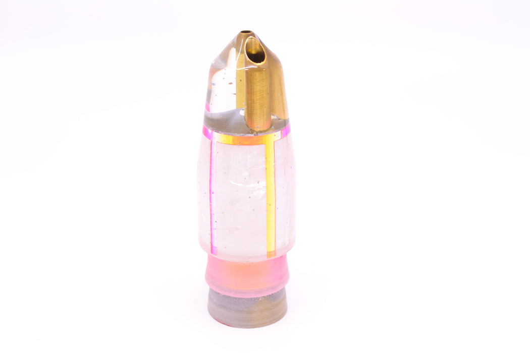 Tanigawa Lures White MOP 2-Hole Bullet 9"+ 7.8oz