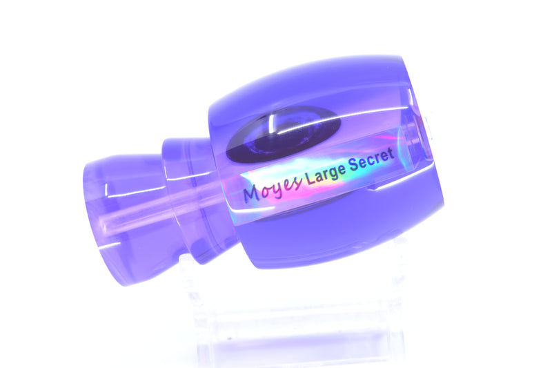 Moyes Lures Light Purple MOP Purple Back Taxi Eyes Large Secret 12" 3oz GZE