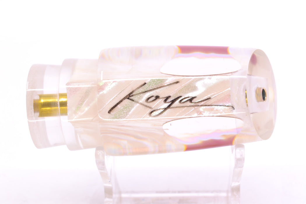 Koya Lures White Ripple Shell Red Eyes 614 9" 3.5oz