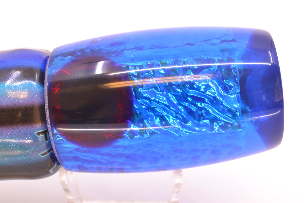 Coggin Lures Blue-Ice Blue Dichro Tado Mauna Kea Invert 14" 16.5oz FT Vinyl Skipjack