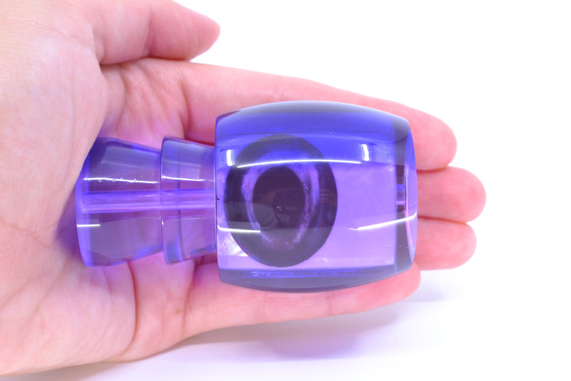Moyes Lures Light Purple MOP Purple Back Taxi Eyes Large Secret 12" 3oz GZE