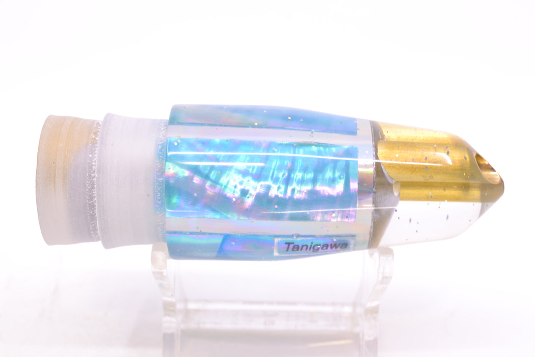 Tanigawa Lures Ice Blue MOP 2-Hole Bullet 9"+ 7.8oz