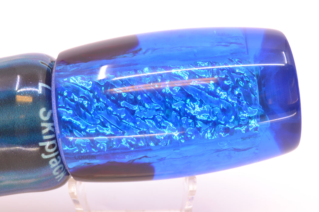 Coggin Lures Blue-Ice Blue Dichro Tado Mauna Kea Invert 14" 16.5oz FT Vinyl Skipjack