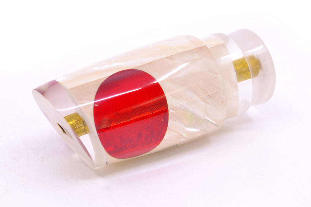 Koya Lures White Ripple Shell Red Eyes 614 9" 3.5oz