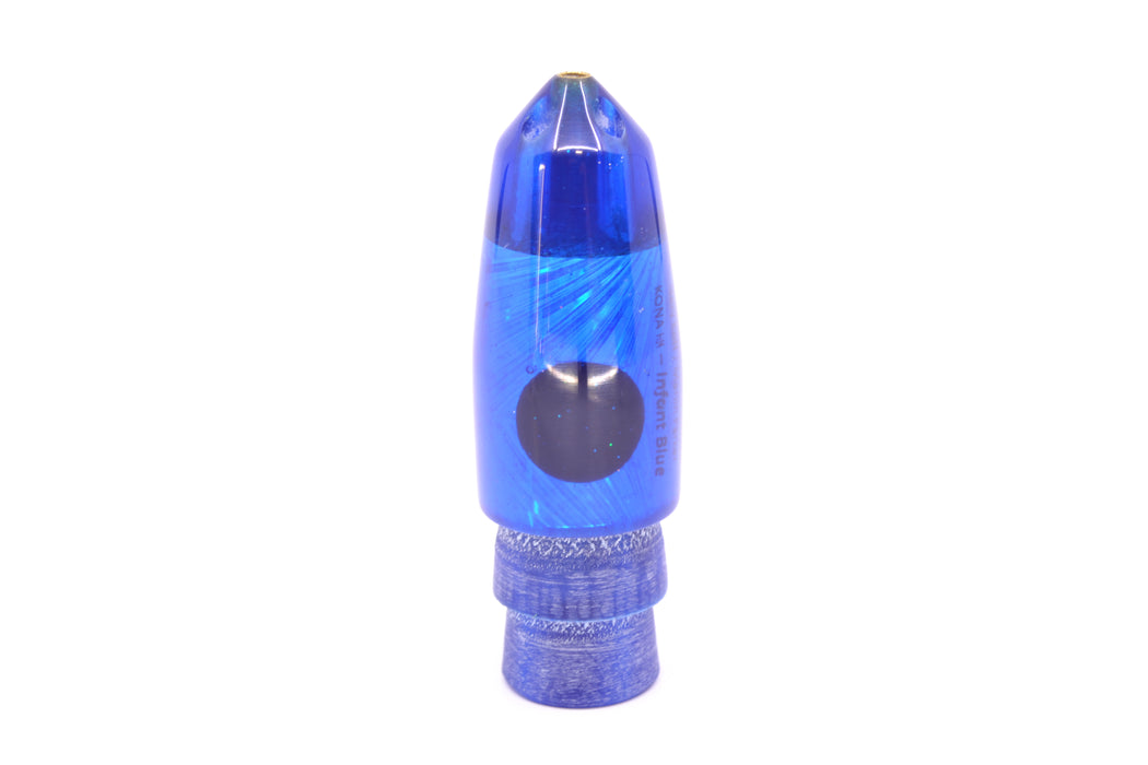 Marlin Magic Lures Blue Starburst Red Eyes Infant Blue Jet 7" 4oz