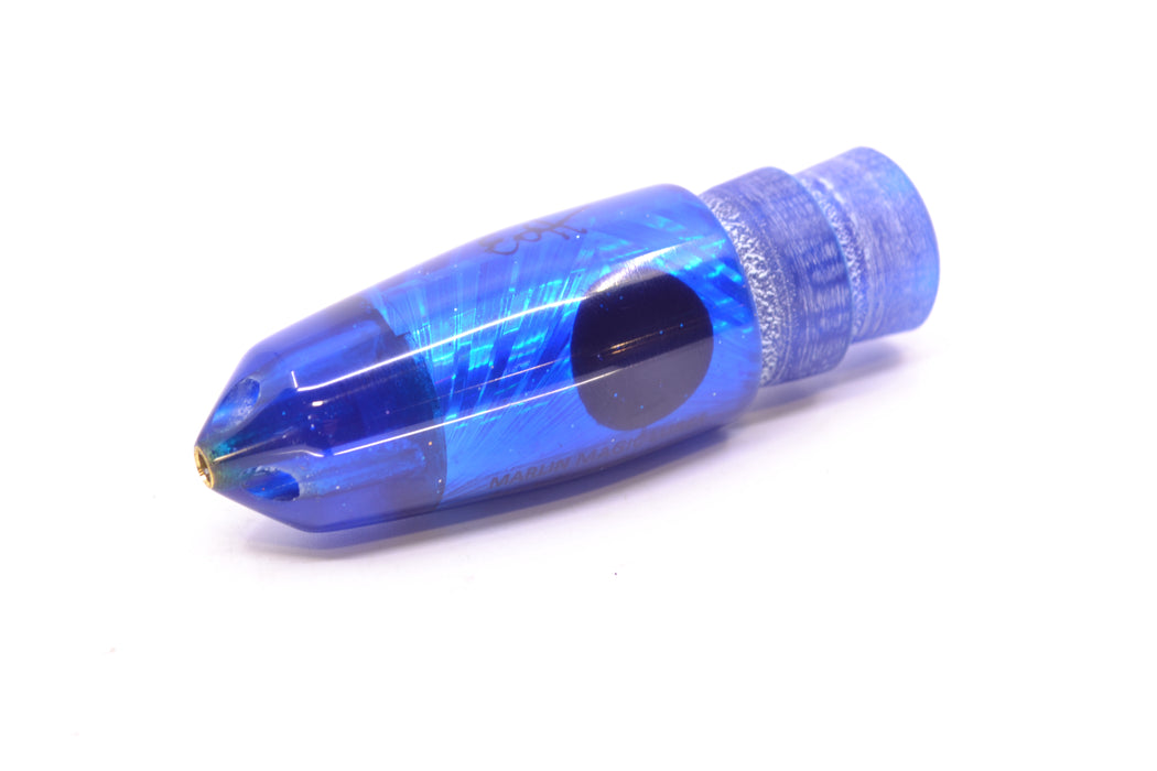 Marlin Magic Lures Blue Starburst Red Eyes Infant Blue Jet 7" 4oz
