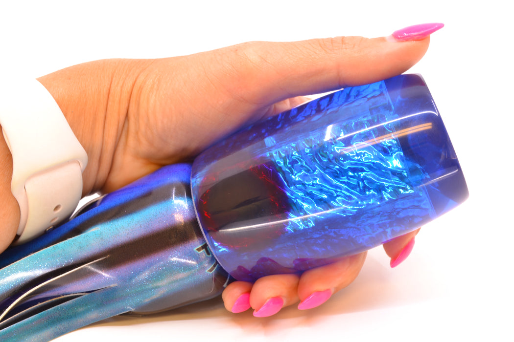Coggin Lures Blue-Ice Blue Dichro Tado Mauna Kea Invert 14" 16.5oz FT Vinyl Skipjack