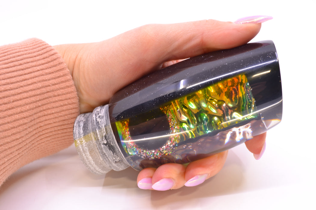 Coggin Lures Yellow-Green Dichro Black-Yellow Back Tado Mauna Kea 45 14" 10oz